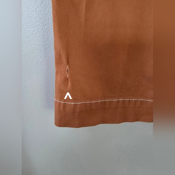 Maeve by Anthropologie Cropped Wide-Leg Carpenter Pant Size 6 - Picture 14 of 15